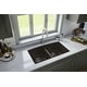preview thumbnail 5 of 50, Karran Undermount Quartz Double Bowl Kitchen Sink