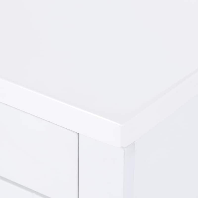 Spring Mill Cabinets Lonsdale 36.5" 2-Door Bathroom Vanity With 3 Drawers and White Sink Top