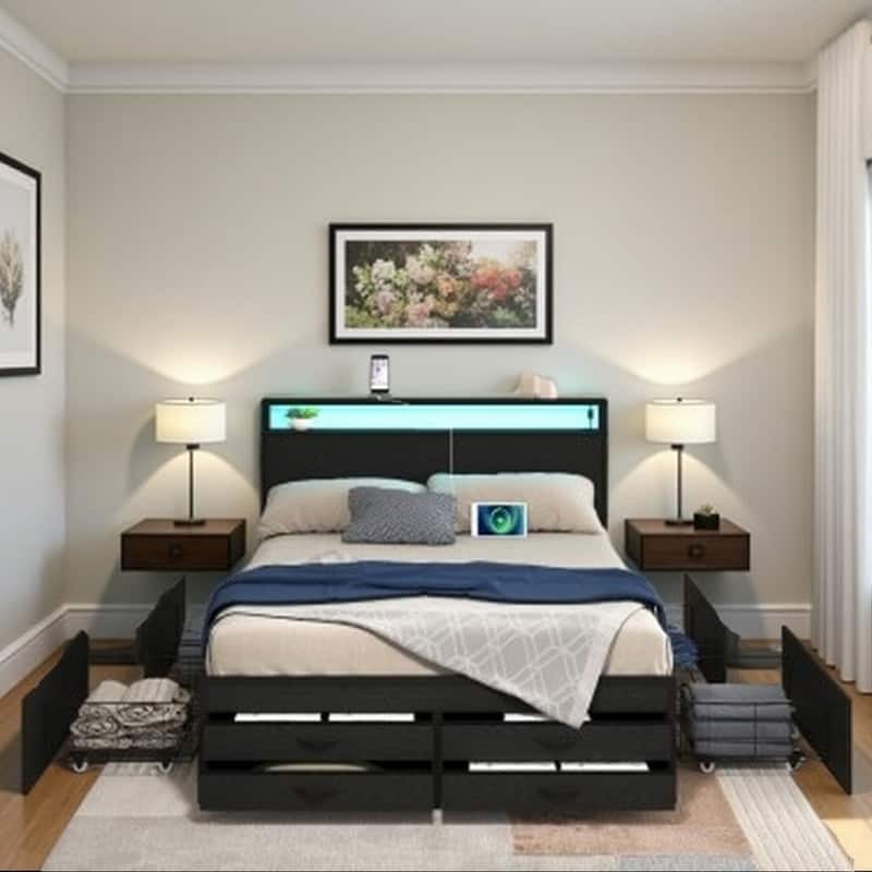 Option Queen Size Black