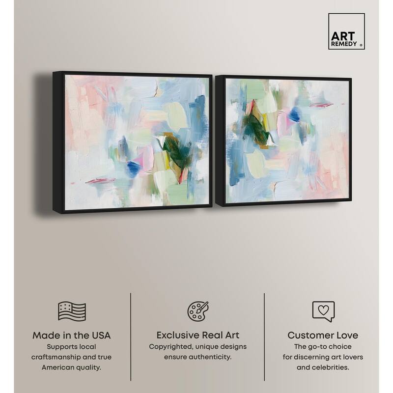 Floral Tin Canvas by Art Remedy