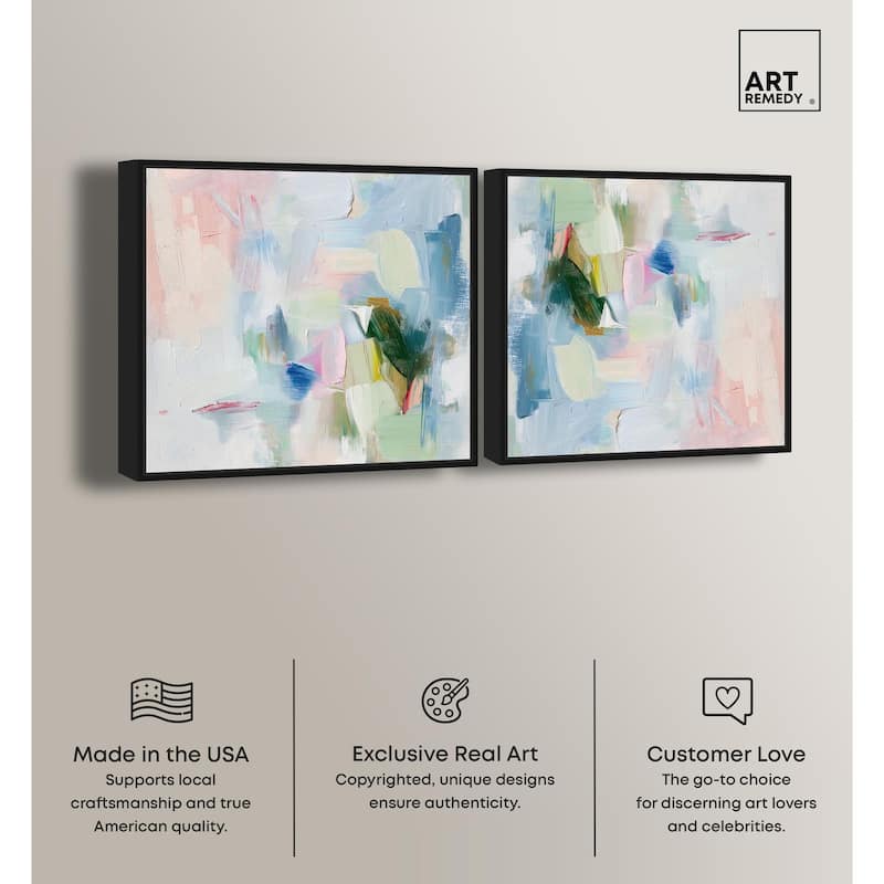 Turbulence I Canvas by Art Remedy