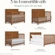 preview thumbnail 6 of 5, Evolur Flynn 5-in-1 Convertible Full-Size Crib - Sedona
