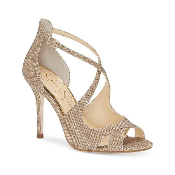 jessica simpson gold shoes