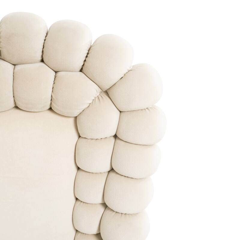 Swivel Velvet Dining Chairs Set of 2, Accent Chairs with Metal Legs