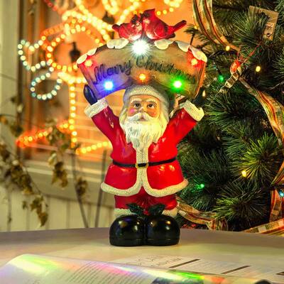 Santa Claus Light for Tabletop Christmas Decoration