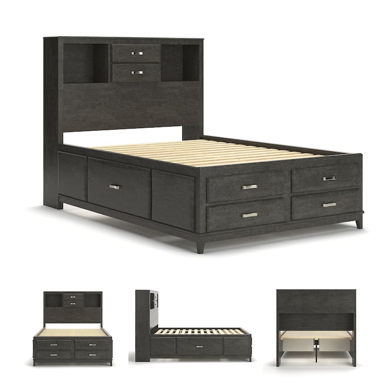 Signature Design By Ashley Caitbrook Storage Bed with 8 Drawers
