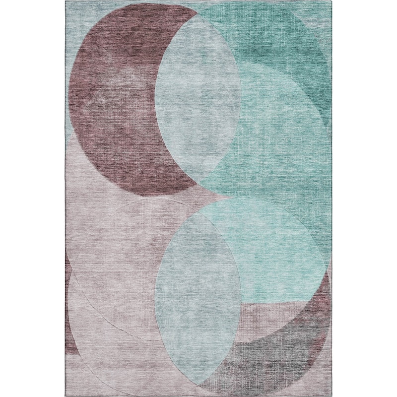 Premium Washable Super Soft Modern Geo Mayfield Rug