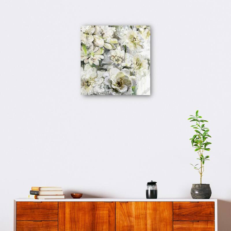 Greenhouse Blooms I By Studio Arts Canvas Art Print