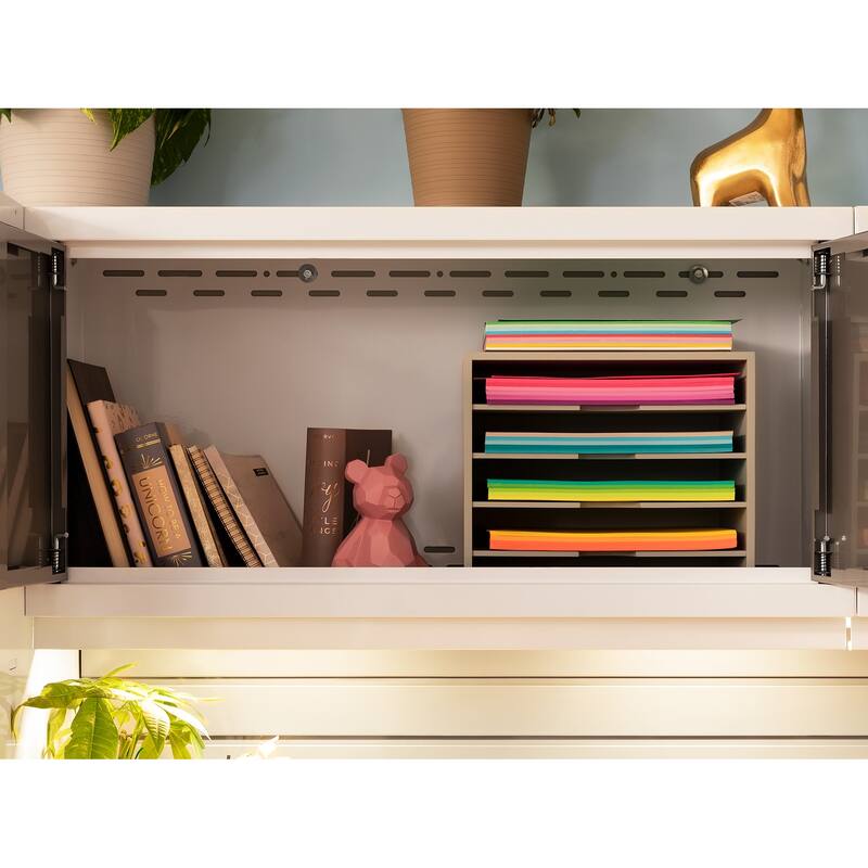 NewAge Products Bold Series 2-pc. Steel Garage Cabinet Set