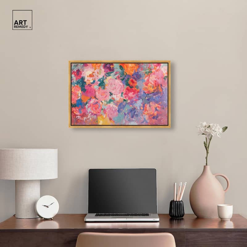 Kaleidoscope of Color Canvas by Art Remedy