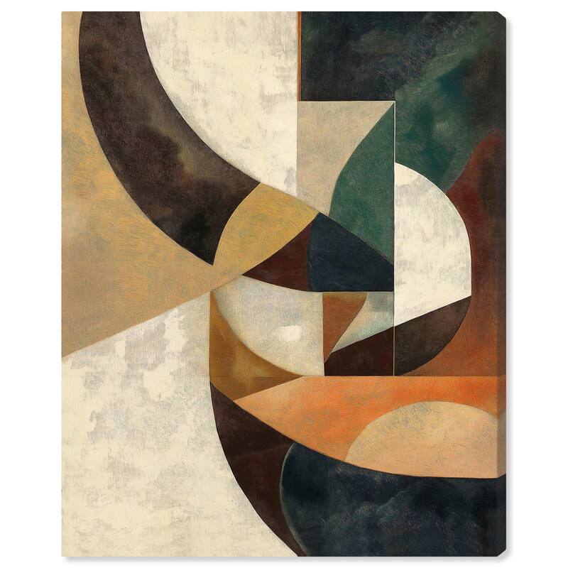Intersecting Planes Canvas by Art Remedy, Gallery Wrapped - 30" x 36"