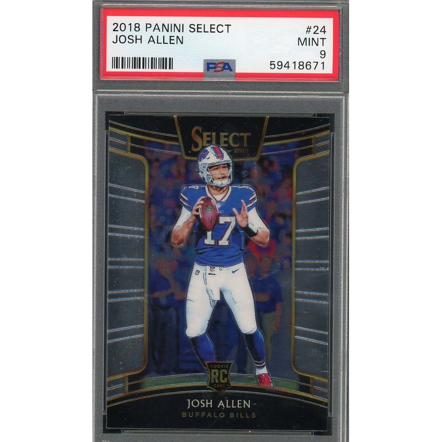 Josh Allen 2021 Panini Red White Blue Prizm Football Card Josh Allen 2021 Panini Red White Blue Prizm Football Card