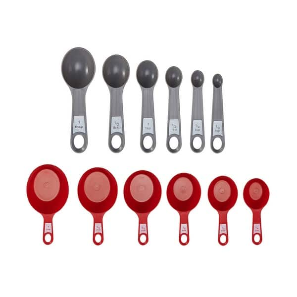 Measuring Cups and Spoons Set of 12 Piece