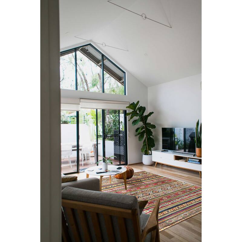 ECARPETGALLERY Hand-knotted Finest Ghazni Red Wool Rug - 9'5 x 13'11