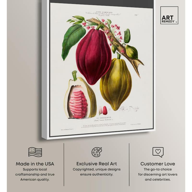 Cocoa Cacao by Etienne Denisse Canvas by Art Remedy
