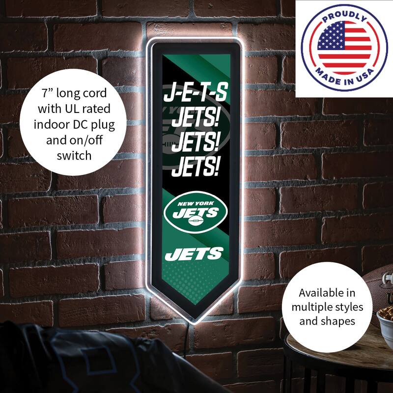 New York Jets LED Lighted Sign