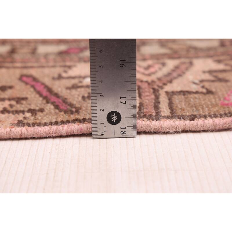 ECARPETGALLERY Hand-knotted Antalya Vintage Brown Wool Rug - 3'5 x 6'9