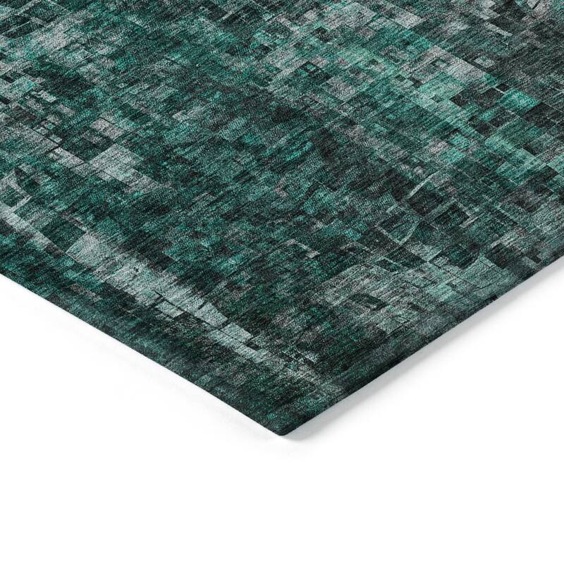 Machine Washable Indoor/ Outdoor Chantille Modern Ombre Rug