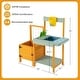 preview thumbnail 5 of 4, Kids Potting Bench Table Fir Wood Outdoor Play Kitchen for Toddler,