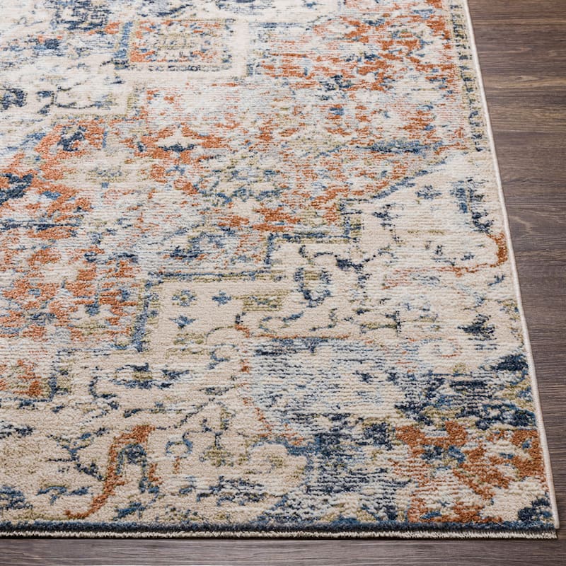 Livabliss Behnam Vintage Medallion Area Rug