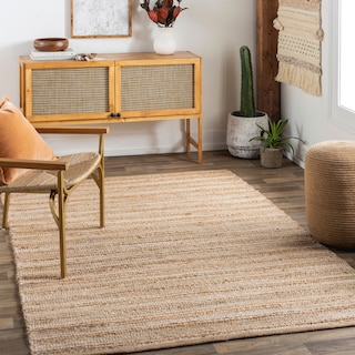 Artistic Weavers Harraf Jute Natural Bohemian Area Rug