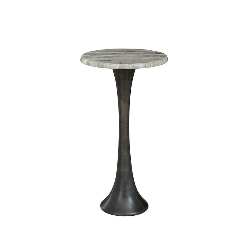 Furniture Classics Metal Trumpet Martini Table