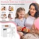 preview thumbnail 19 of 18, Costway Kids Study Desk with Chair, Whiteboard, Marker, Hutch, Storage