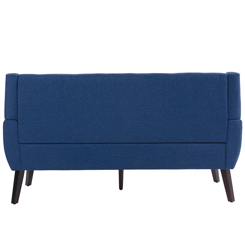 3-Piece Mid-Century Modern Living Room Set with Loveseat and 2 Chairs