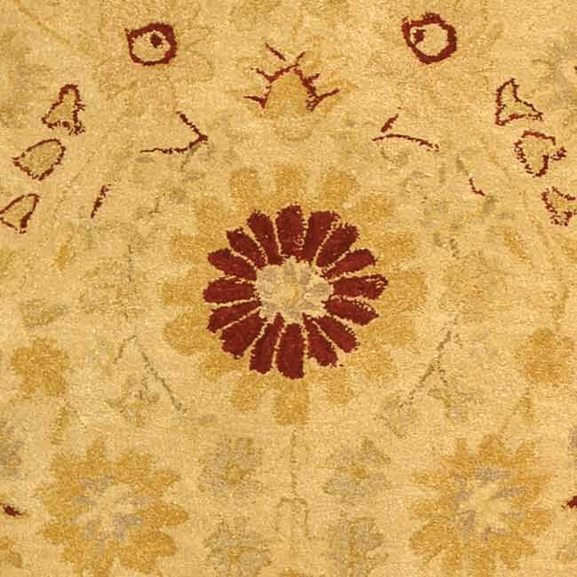 SAFAVIEH Handmade Anatolia Dimitilde Traditional Hand-spun Wool Rug