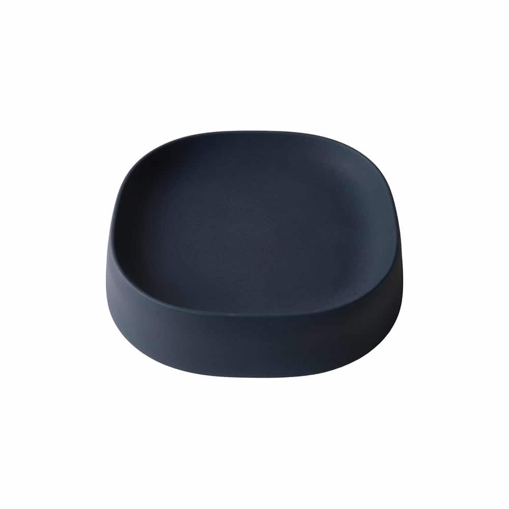 Pebble Modern Plant Caddy with Hidden Wheels