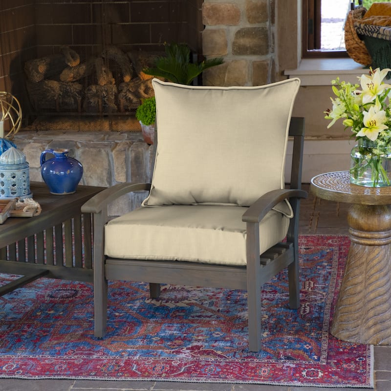 ARDEN 24-inch Outdoor Deep Seat Cushion Set