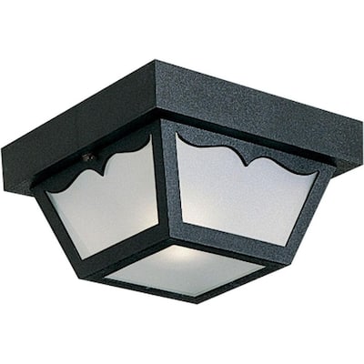 1-piece ceiling light textured black entryway light polypropylene kitchen light