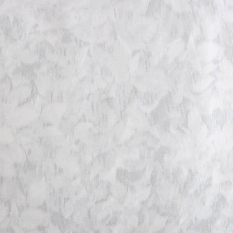 Vera Wang Nebulous Flower Cotton Sateen Textured Reversible Duvet Cover Set (Grey, 3 Piece)