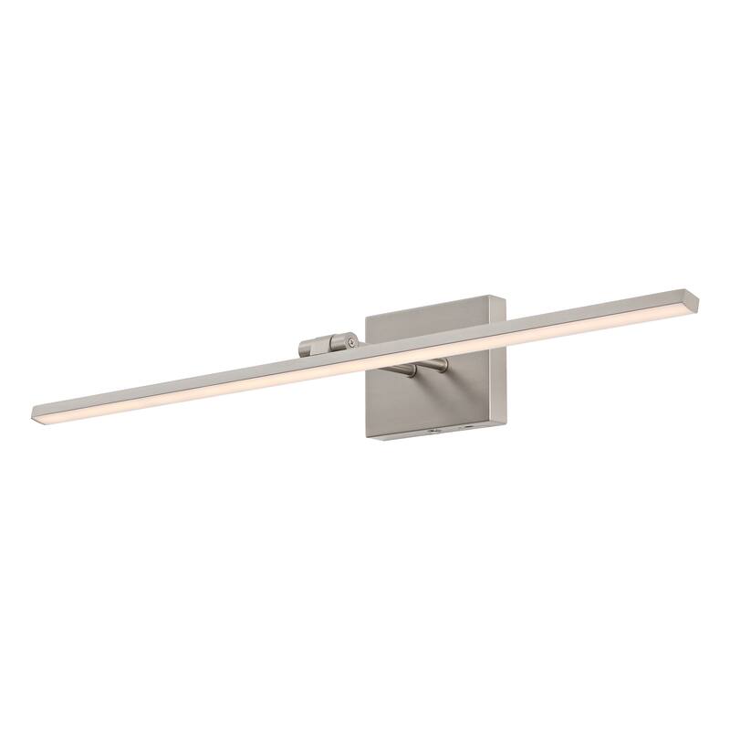 28" Swivel Integrated Dimmable LED Rechargeable Picture Light, Sensor, by JONATHAN Y - N/A