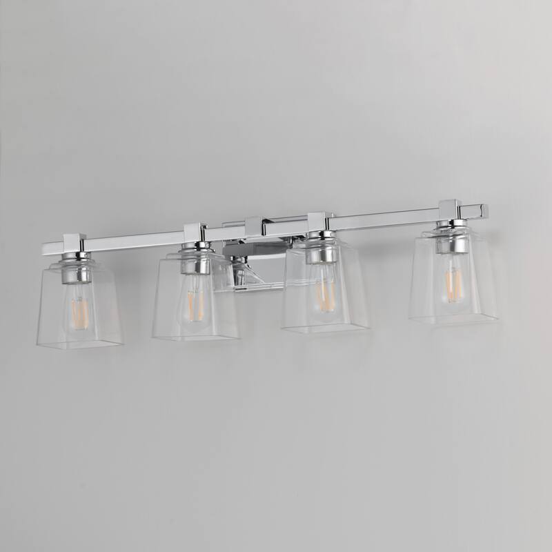 Maxim 21384 Cubos 4 Light 8" Tall Wall Sconce