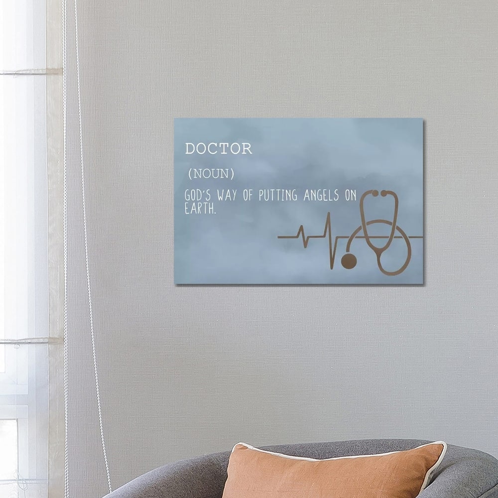 iCanvas "Doctor Blue" by Kimberly Allen Canvas Print