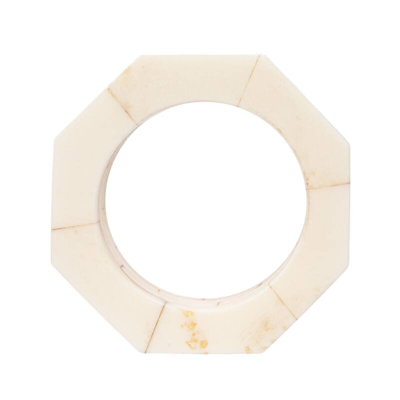 Resin Napkin Rings - 2.3"L x 0.5"W x 2.3"H