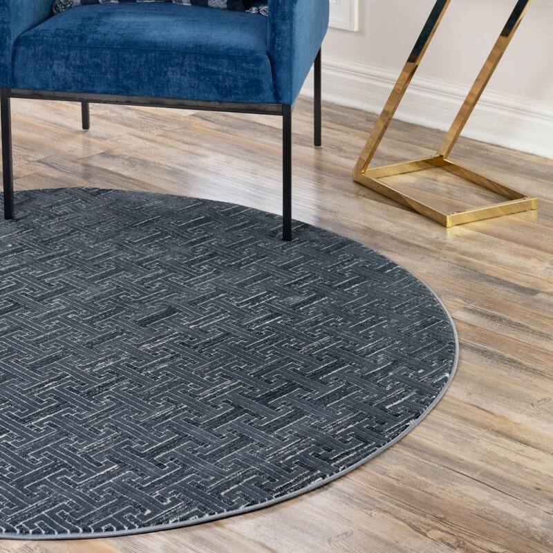Contemporary Richye Collection Area Rug