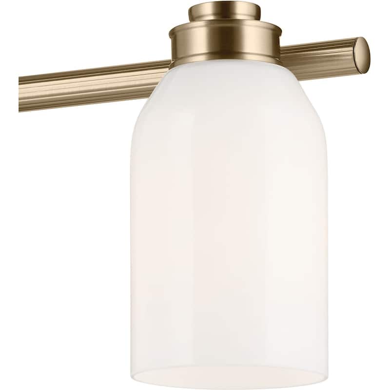 Kichler 55202 Shae 3 Light 24" Wide Vanity Light with Glossy White