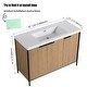 preview thumbnail 6 of 19, 24"/30"/36"/48"/60" FreeStanding Bathroom Vanity with Sink, Floor Stand Bathroom Vanity with Soft Close Door and Shelf