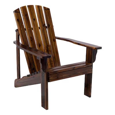 Laguna Outdoor Weather Resistant Wood Patio Adirondack Wood Chair
