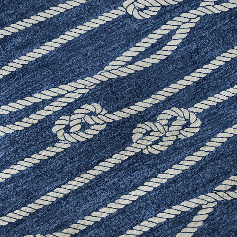 Premium Washable Super Soft Nautical Rope Mayfield Rug