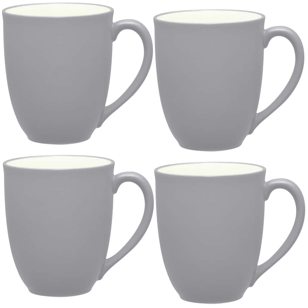 Noritake Colorwave Set Of 4 XL Large Mugs, 18 Oz.