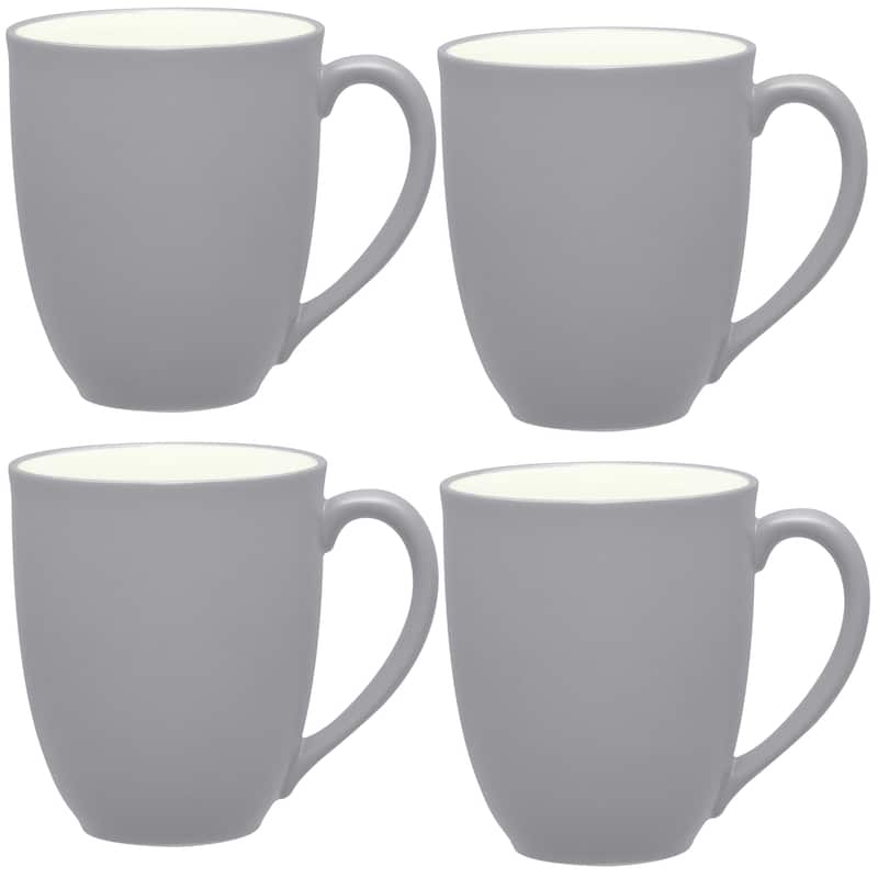 Noritake Colorwave Set Of 4 XL Large Mugs, 18 Oz.