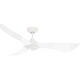 preview thumbnail 8 of 6, Maxim 88755WT Keanu 56" 3 Blade Indoor / Outdoor LED Ceiling Fan