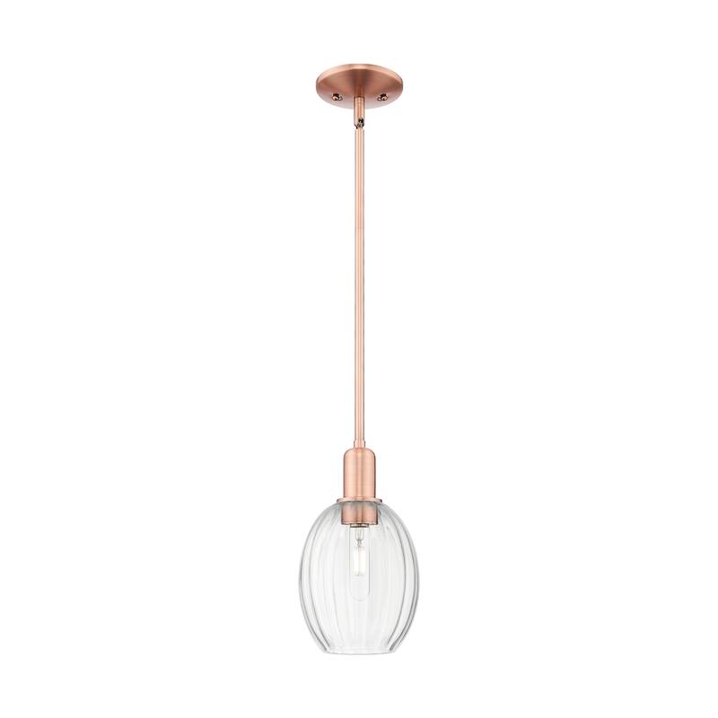 Innovations Lighting Downtown Urban - Preston - 1 Light 6" Bell Shade Stem Hung Mini Pendant