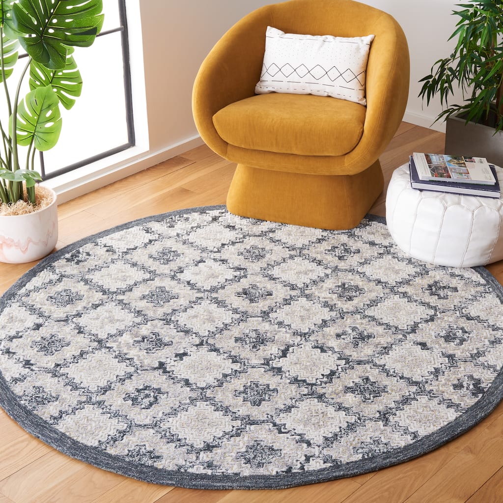 SAFAVIEH Handmade Soho Jaleesa Modern Trellis Wool Rug