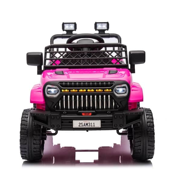 slide 2 of 54, Kids Ride On Truck Car with Remote Control Rose