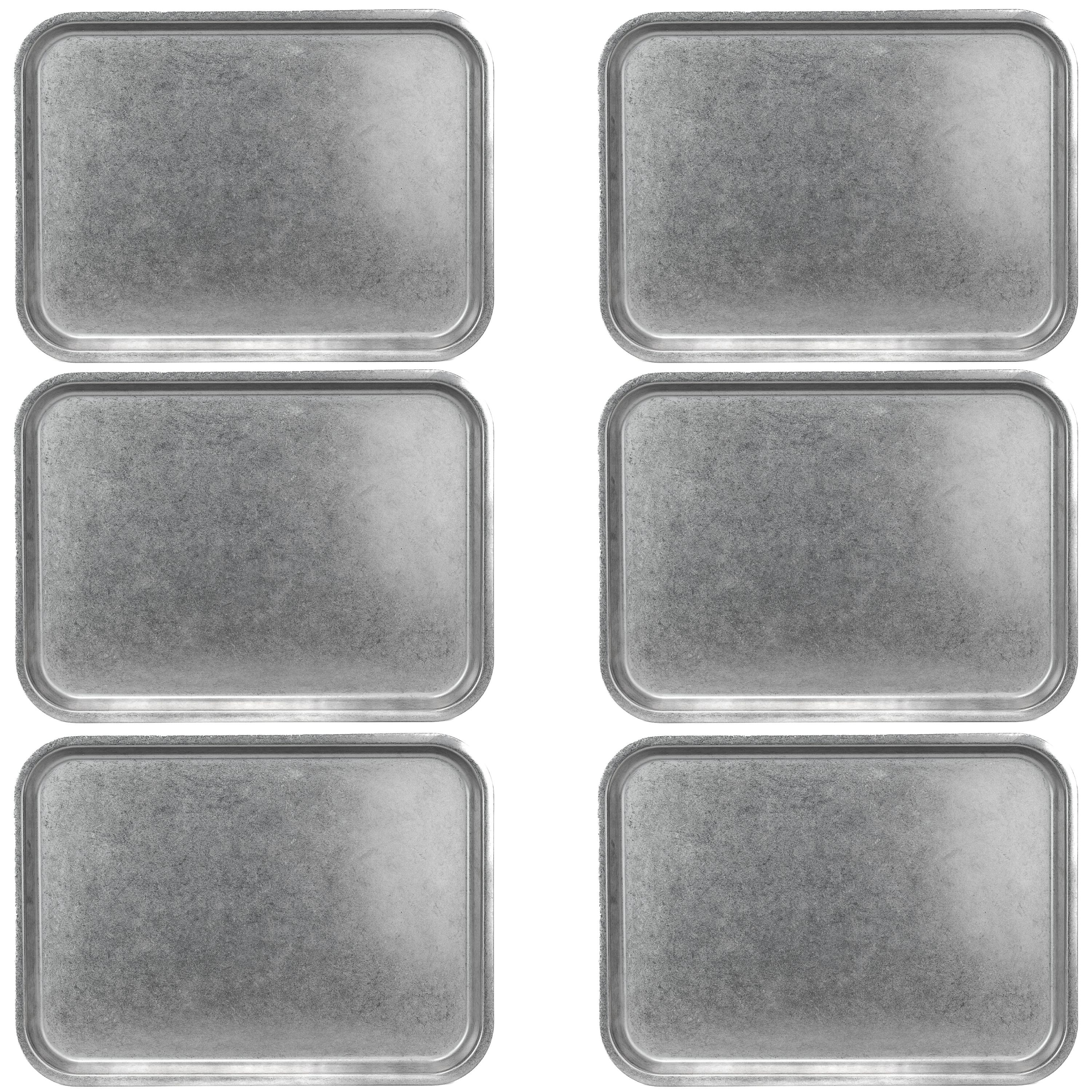 10 Strawberry Street Moab Stainless Steel Dinnerware, Set of 6