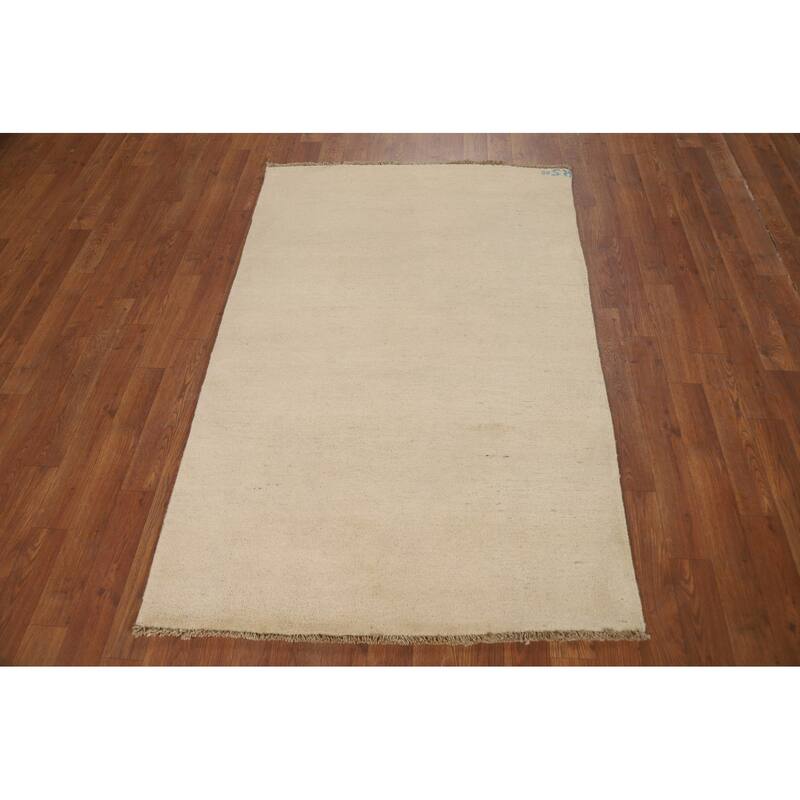 Gabbeh Oriental Foyer Rug Handmade Modern Wool Carpet - 3'3"x 5'0"